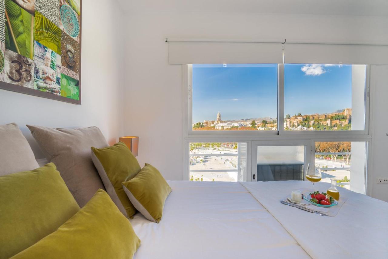 Lu&Cia Malaga Skyline Apartment Luaran gambar