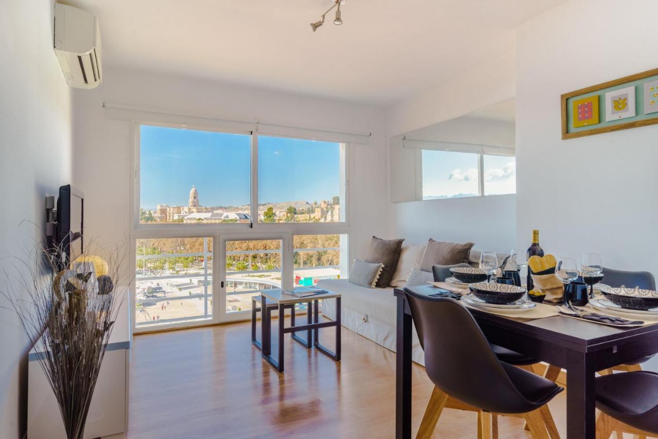 Lu&Cia Malaga Skyline Apartment Luaran gambar