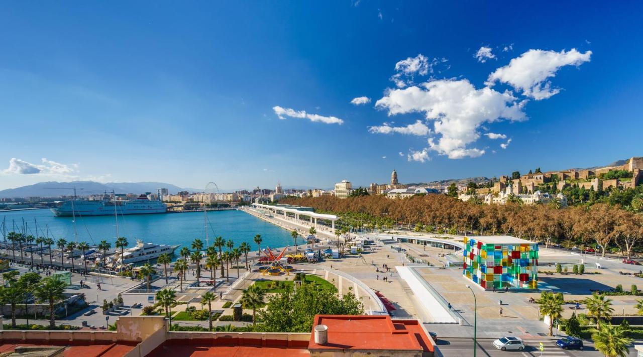 Lu&Cia Malaga Skyline Apartment Luaran gambar